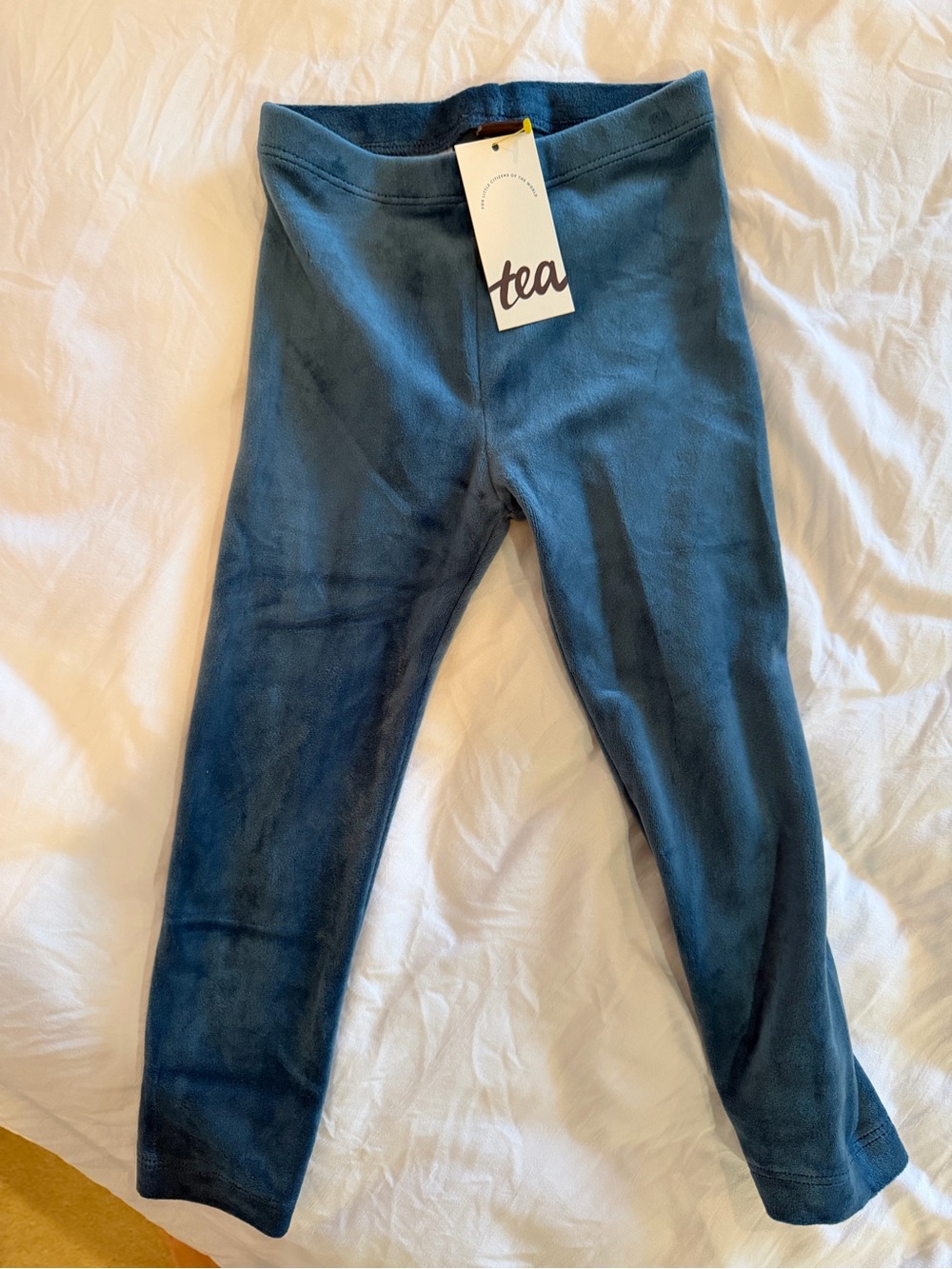 Tea Collection Teal Blue Kids' Leggings